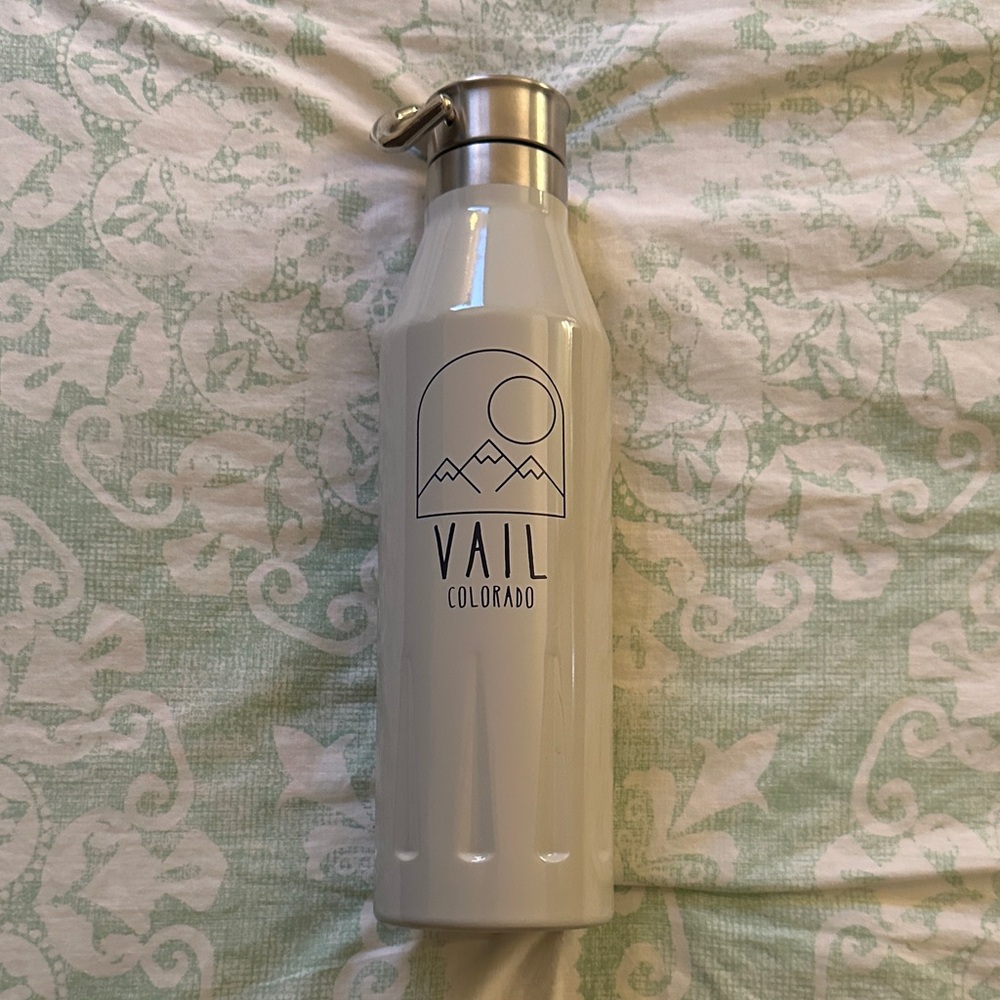 h2go Vail Colorado Stainless Steel Water Bottle